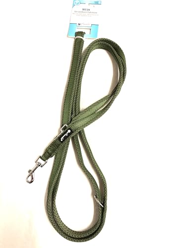 Petlando Mesh Verstellbare Führleine Olive S 2,3 m / 15 mm von Petlando