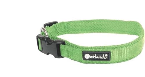 Petlando Petlando Hundehalsband aus Netzstoff, Größe S, Apple, 40-45 cm von Petlando