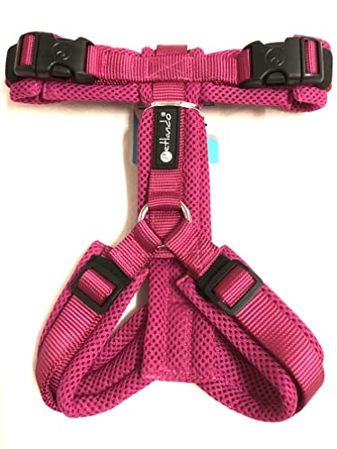 Petlando Y-Comfort Hunde-Brustgeschirr Fuchsia XL (Halsumfang 60-108 cm, Brustumfang 68-100 cm) von Petlando