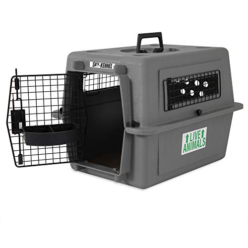 Beeztees 715563 Skykennel Nr 1, 53 x 40 x 38 cm, grau von Petmate