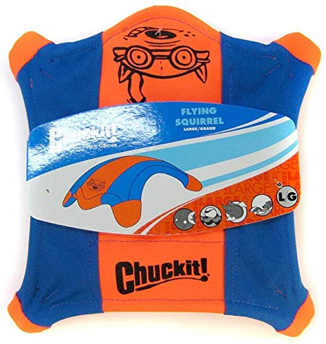 Chuckit! Flying Squirrel Toss Toy Floats Large 11" - Pack of 12 von Petmate