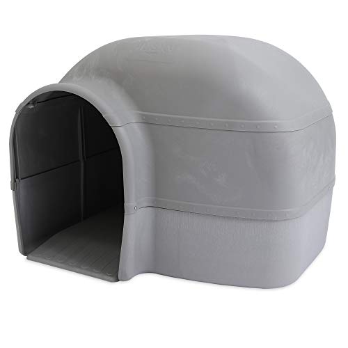 Petmate - Husky Dog House - Hundezwinger - Hundezwinger für große Hunde - 100% recyceltes Material - Design für konstanten Luftstrom - Größe 85 x 84 x 66 cm von Petmate