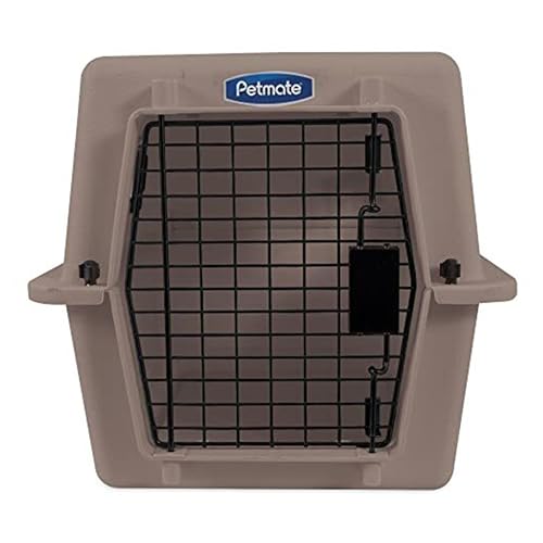 Petmate - Ultra Vari Kennel Fashion 21" - Transportbox für Hunde - Transportbox aus recyceltem Kunststoff - Zwinger oder sichere Transportlösung - Für Hunde bis zu 7 Kg - Größe 53.25 x 40.50 x 38 cm von Petmate