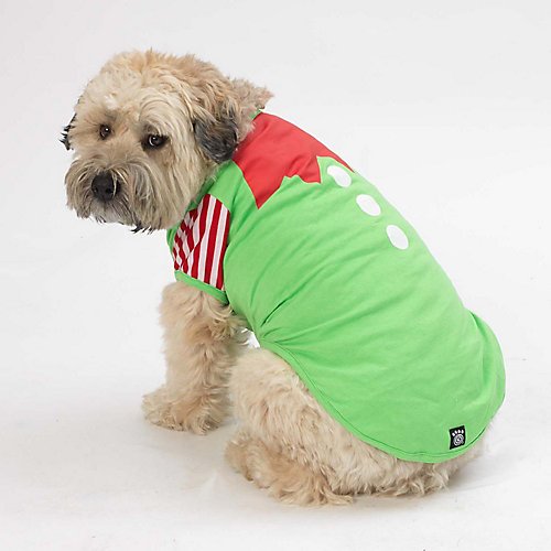 Pet Rageous 10207GXL Elf Night Shirt für Hunde, Größe XL, Grün von Petrageous