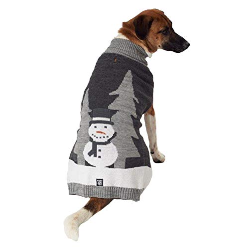 Pet Rageous 11523GS Tundra's Snowman Pullover, Grau, Größe S von Petrageous