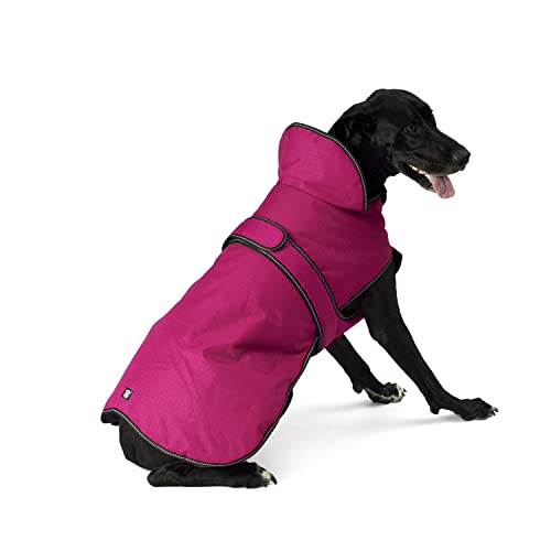 Pet Rageous 7303 MXXL Juneau Hundemantel, Größe XXL, Magenta von Petrageous