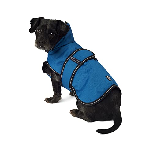 Pet Rageous 7303ts Juneau Hundemantel, klein, Blaugrün von Petrageous