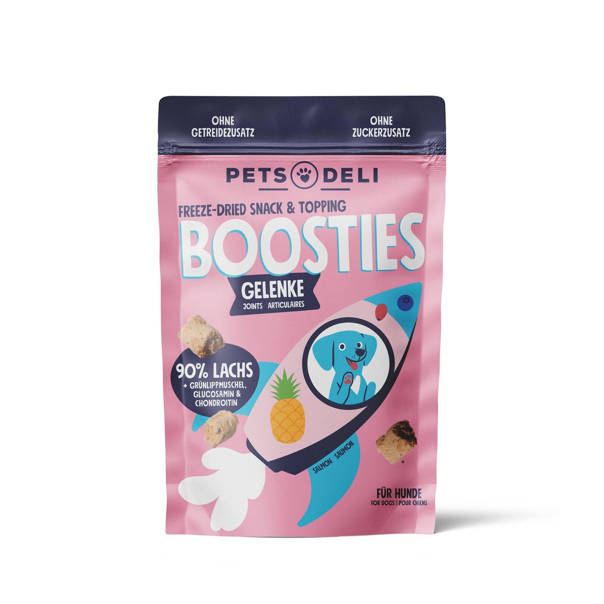 "Boosties" Gelenke Lachs - 40g "Boosties" Gelenke Lachs - 40g von Pets Deli
