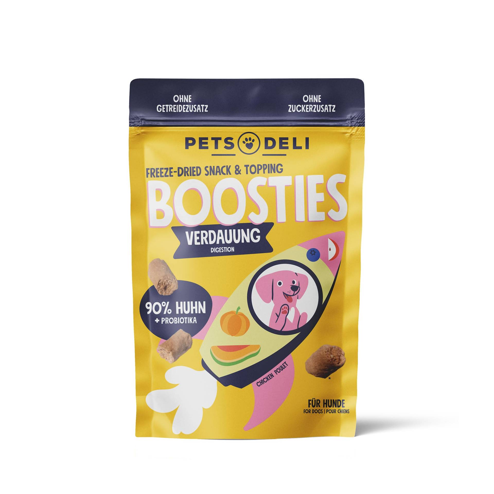 "Boosties" Verdauung Huhn - 40g "Boosties" Verdauung Huhn - 40g von Pets Deli