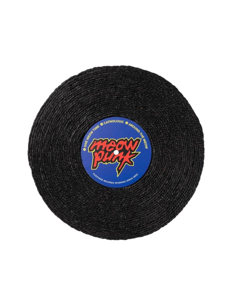 FuzzYard Record Cat Scratcher - Meow Punk von Pets Deli