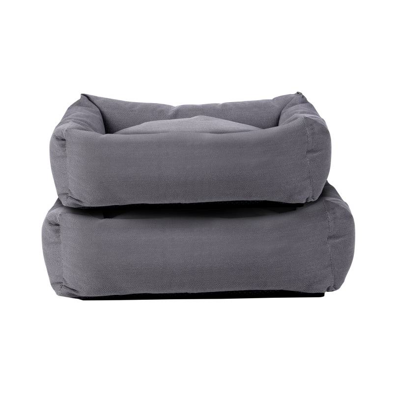 Hundebett Canvas für Hunde - Anthracite / S von Pets Deli