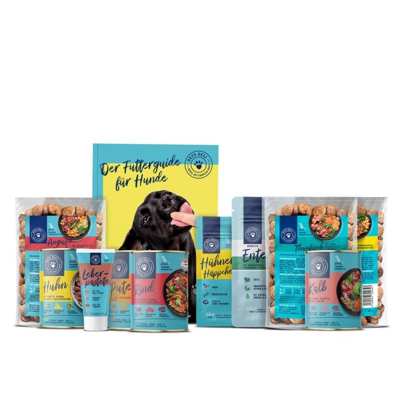 Hundefutter Kennenlernbox Classic - 2165g ✓ getreidefrei & zuckerfrei ✓ Adult von Pets Deli von Pets Deli