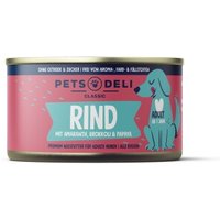 Pets Deli Nassfutter Hund, Rind mit Brokkoli 6x200 g von Pets Deli