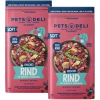 Pets Deli Adult Soft Rind mit Brokkoli & Granatapfel 2x6 kg von Pets Deli