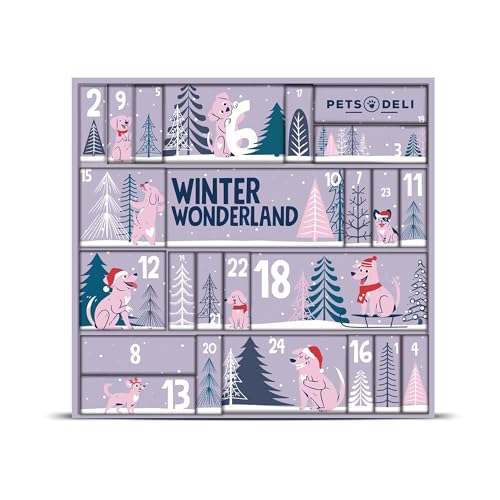 Pets Deli Adventskalender 2025 für Hunde, 24 Türchen mit Snacks, Nassfutter & Gutschein, 1280 g Pets Deli Adventskalender 2025 für Hunde, 24 Türchen mit Snacks, Nassfutter & Gutschein, 1280 g von Pets Deli