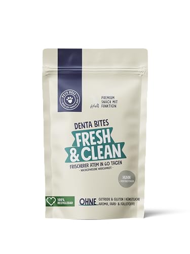 Pets Deli Fresh & Clean Denta Bites Snacks für Hunde mit Postbiotika und Minze für frischen Atem 250g von Pets Deli