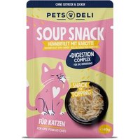 Pets Deli Snack Katze Adult Functional Suppe Digest Huhn 12x40 g von Pets Deli