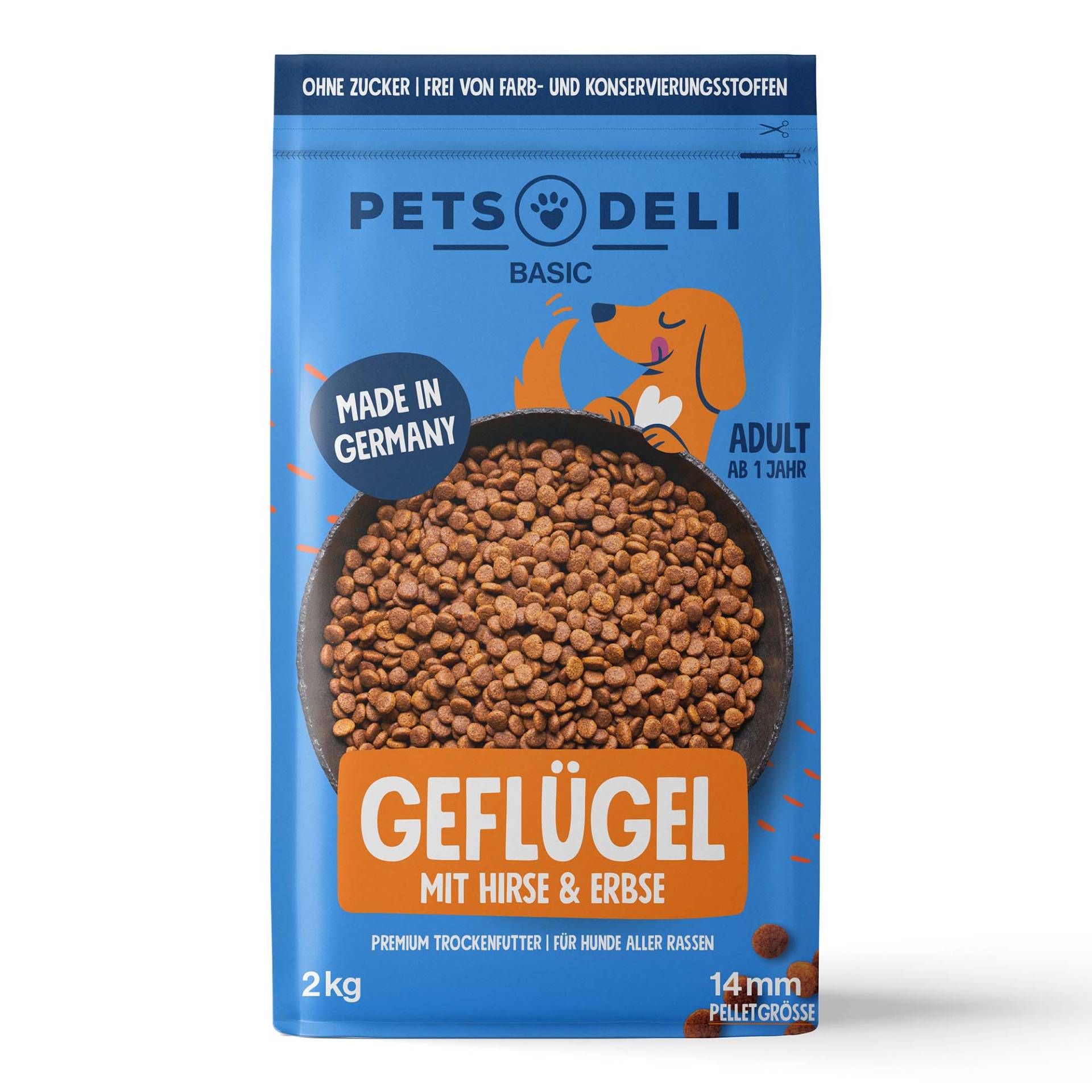 Trockenfutter Pute für Hunde - 4kg ✓ getreidefrei & zuckerfrei ✓ Welpen von Pets Deli von Pets Deli