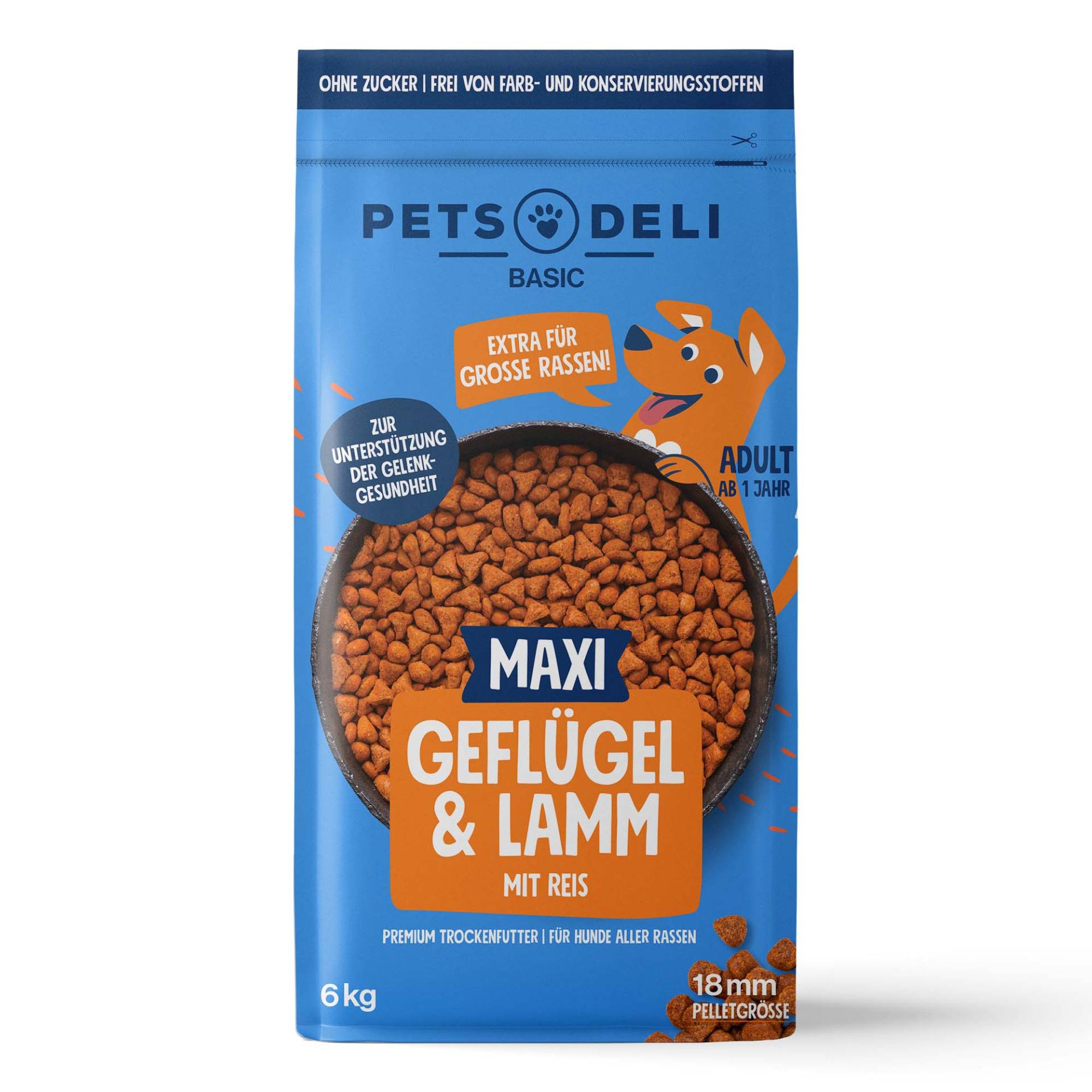 Trockenfutter Pute für Hunde - 4kg ✓ getreidefrei & zuckerfrei ✓ Welpen von Pets Deli von Pets Deli