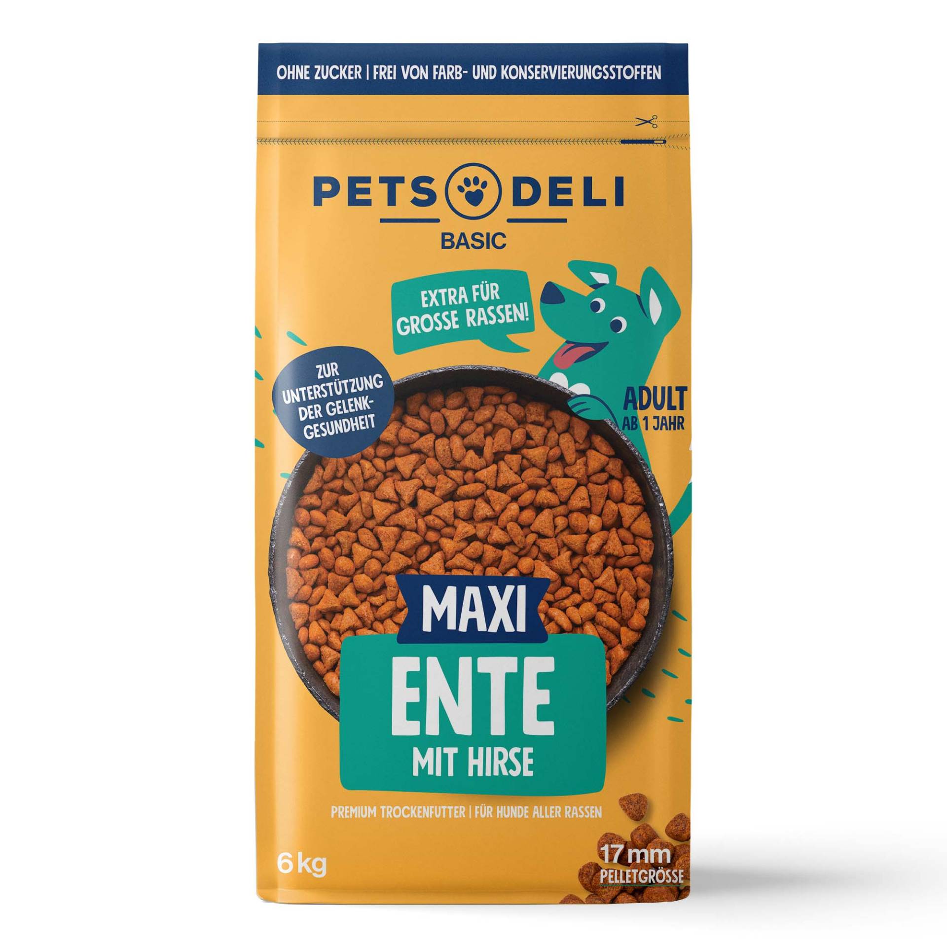 Trockenfutter Pute für Hunde - 6kg ✓ getreidefrei & zuckerfrei ✓ Welpen von Pets Deli von Pets Deli