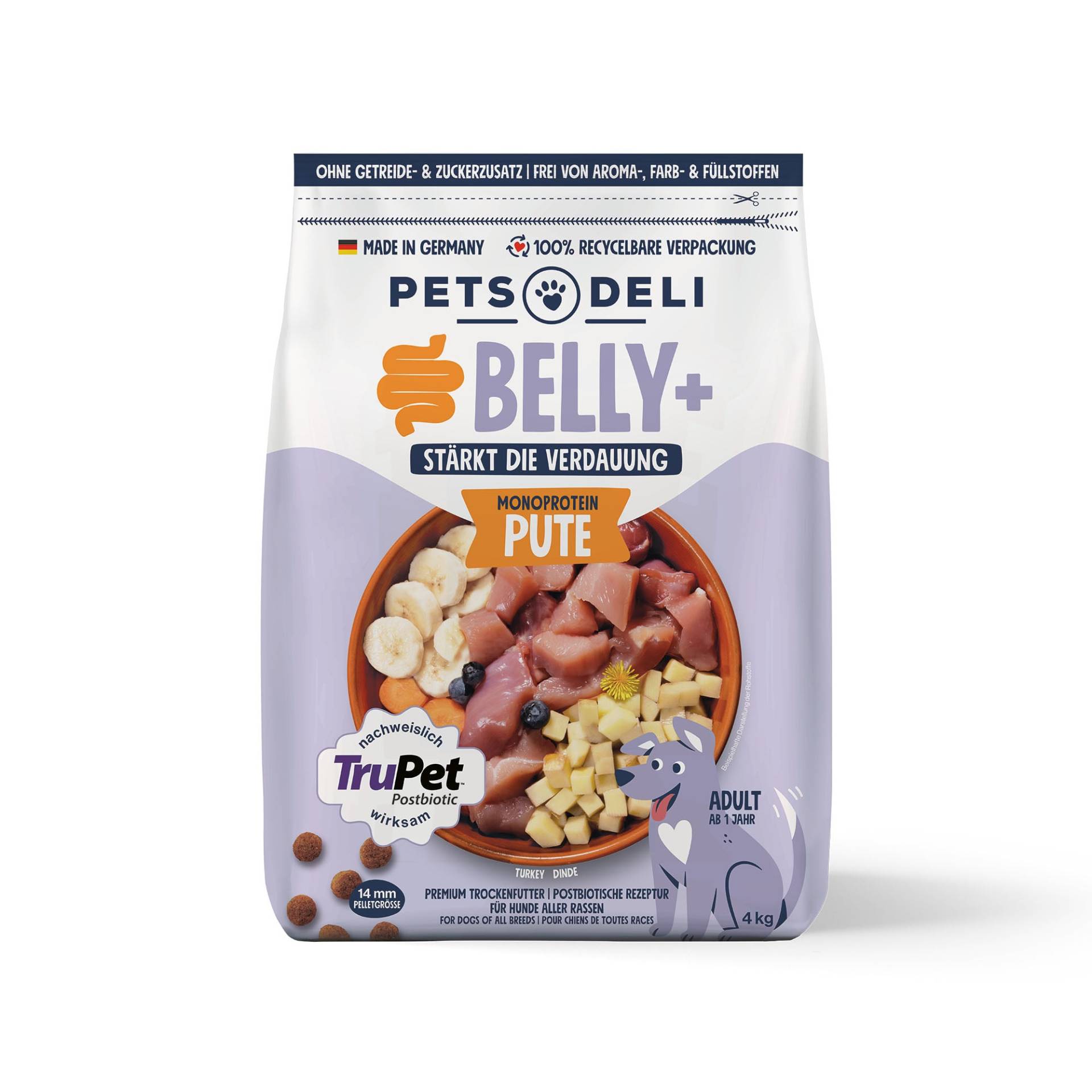 Trockenfutter Rind für Hunde - 2x2kg ✓ getreidefrei & zuckerfrei ✓ Adult von Pets Deli Trockenfutter Rind für Hunde - 2x2kg ✓ getreidefrei & zuckerfrei ✓ Adult von Pets Deli von Pets Deli