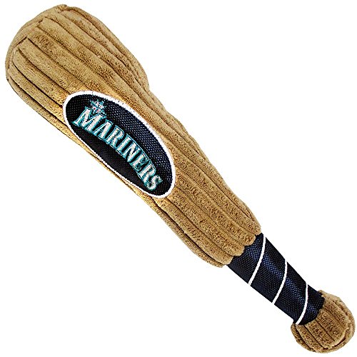 MLB Bat Spielzeug – Baseball Bat Spielzeug – Baseball Dog Toy – Baseball Pet Spielzeug – Plüsch Tier Spielzeug – Hund Quietschen Spielzeug von Pets First