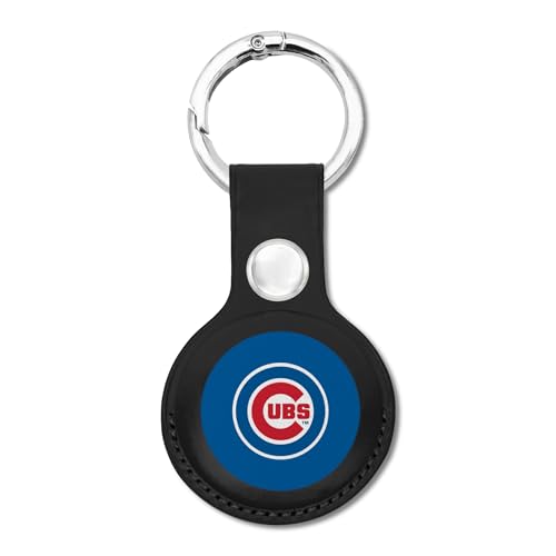 MLB Chicago Cubs Schlüsselanhänger Apple Air Tag Halter 2er-Pack für Hunde & Katzen, Hülle für Apple Airtag Tracker, GPS Hunde-Tracking-Gerät Anhänger Halter von Pets First