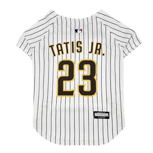 Pets First MLB Fernando Tatís Jr. Trikot für Hunde & Katzen, X-Large MLBPA Fernando Gabriel Tatís Medina Jr. EL Niño Pet Jersey for The San Diego Padres Baseball Fans (FT-4006-XL) von Pets First