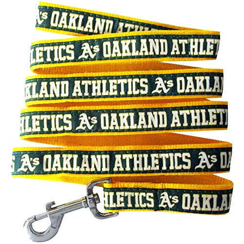 MLB PET Halsband Oakland Athletics Hundehalsband, Größe XL, Baseball-Team-Halsband für Hunde und Katzen EIN glänzendes und farbenfrohes Hunde- und Katzenhalsband, lizenziert von der MLB von Pets First