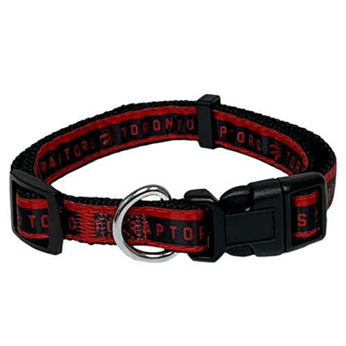 NBA PET Halsband Toronto Raptors Hundehalsband klein Basketball Team Halsband für Hunde & Katzen EIN glänzendes & buntes Katzenhalsband & Hundehalsband lizenziert von der NBA von Pets First