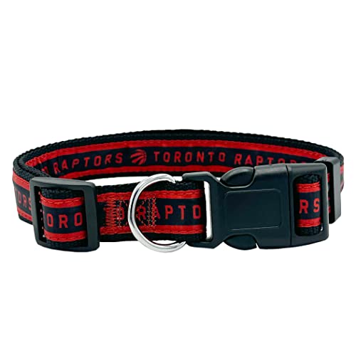 NBA Toronto Raptors Hundehalsband, Größe S, bestes Haustierhalsband für alle Sportfans von Pets First