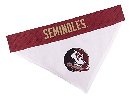 NCAA wendbar Bandana für Hunde & Katzen. College Hundehalstuch. Mesh & Premium Stickerei von Collegiate Team Logo erhältlich in 50 Schule Größen & 2 Mannschaften. Geburtstag Schal Bandana. Party Hund Bandana. Sports Spiel, PET Bandana. von Pets First