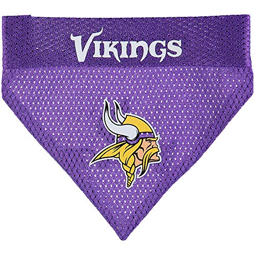 NFL wendbar Bandana für Hunde & Katzen. Mesh & Premium Stickerei Team Schal Bandana. Hund Geburtstage, Party 's, Fußball Games. Pet Bandana Dual Sided erhältlich in 32 NFL Teams und 2 Größen von Pets First