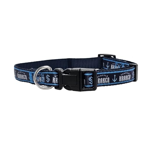 Pets First NHL Halsband für Hunde & Katzen Verstellbar, niedlich und stilvoll! Das ultimative Hockey-Fan-Halsband! von Pets First