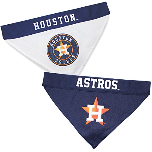 Pets Erste ast-3217-l-xl MLB Houston Astros wendbar Pet Bandana, Large/X-Large, MLB Team Farbe von Pets First