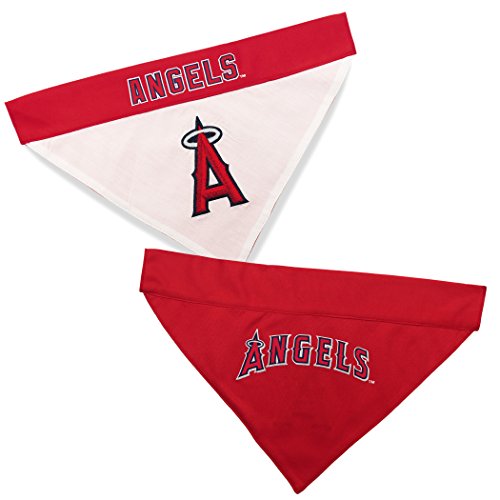 Pets Erste laa-3217-s-m MLB Los Angeles Angels wendbar Pet Bandana, klein/mittel, MLB Team Farbe von Pets First