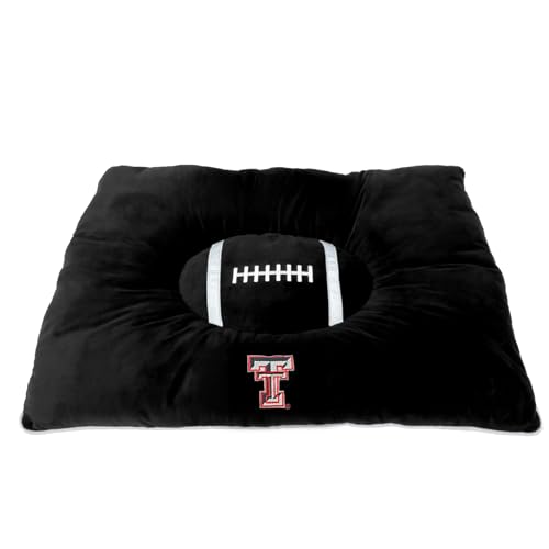 Pets First Collegiate Pet Accessories Hundebett Texas Tech Red Raiders, 76,2 x 50,8 x 10,2 cm von Pets First