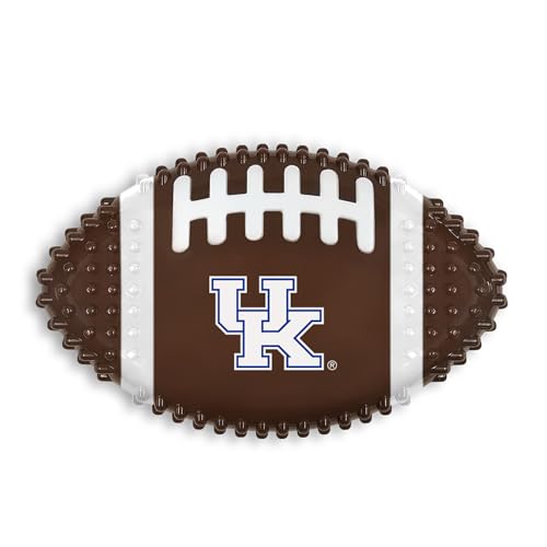 Pets First NCAA Kentucky Wildcats Mega-Chew Hartes Nylon Speckgeschmack Hundeknochen Fußball Kauspielzeug Interaktives Leckeres & Lustiges Kauspielzeug für Hunde Unzerstörbar Stark Langlebig Robust von Pets First