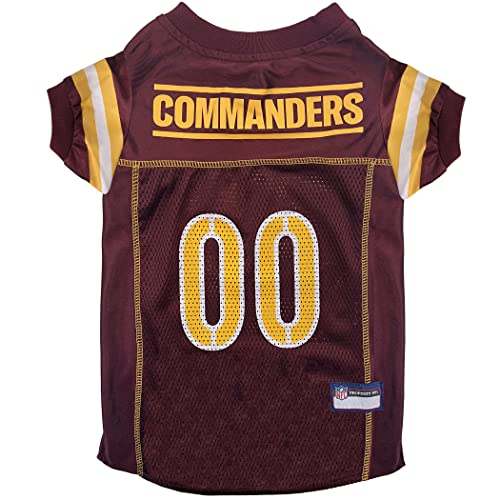 Pets First NFL Washington Commanders Hunde-Trikot, Größe:XL Bestes Fußballtrikot Kostüm für Hunde & Katzen Lizenziertes Trikotshirt (WAC-4145-XL) von Pets First