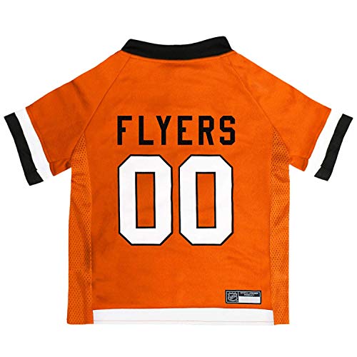 Pets First NHL Philadelphia Flyers Trikot für Hunde & Katzen, klein - Lassen Sie Ihr Haustier EIN echter NHL-Fan Sein! von Pets First