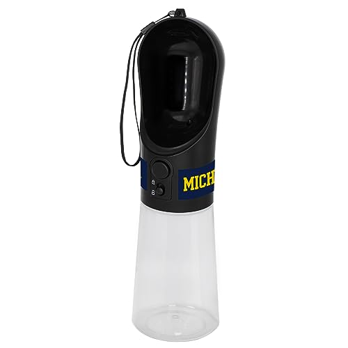 Pets First Pet Supplie's Standard Michigan Wolverines, NCAA Hunde-Wasserflasche, 383 ml von Pets First