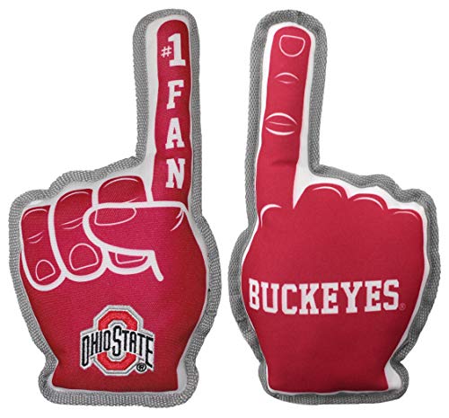 Pooch Pad Protection NCAA Ohio State Buckeyes Sports Fan Spielzeug und Spiele, Teamfarbe, 6 x 11 von Pets First