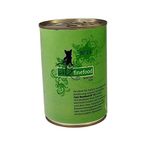 Catz finefood | No. 23 Rind & Ente | 6 x 400 g von Pets Nature