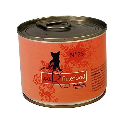 Catz finefood No. 25 Huhn & Thunfisch (6 x 200g) von Dttra