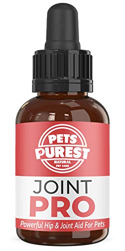 Pets Purest Gelenkmittel für Hunde, Katzen 50ml - 100% natürliches, wirksames Futterergänzungsmittel für Hüfte & Gelenke - unterstützt steife & schmerzende von Pets Purest