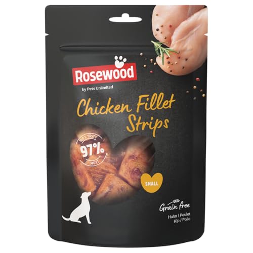 Rosewood Chicken Fillet Strips S 150g von Pets Unlimited