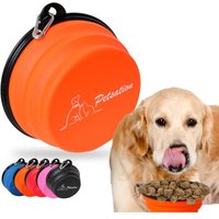 Petsation Faltbarer Reisenapf Orange 1.000 cm³ von Petsation