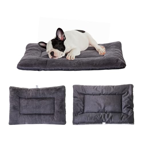 Petschat Waschbar Hundematte, Hundebett Kleine Hunde 61 x 46 cm, Doppelseitige Hundekissen Katzenbett, Superweiche Hundedecke mit wasserabweisender Unterseite für Innen und Outdoor von Petschat