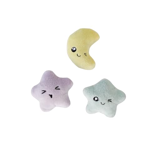 Catstages Toss 'N Twinkle - Katzenspielzeug mit Katzenminze - 3er-Pack von Petstages