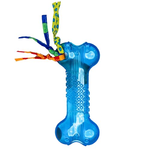 Petstages Orka Mini Bone - Knochen-Kauspielzeug für Hunde - Royalblau von Petstages